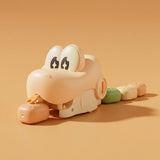 Mango, the creamy-peach Game Snake racing snake